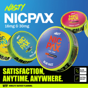 Nasty Nicpax Nicotine Pouches