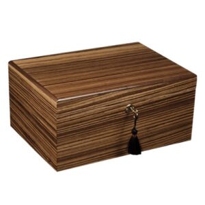 Savoy Zebrawood Humidor
