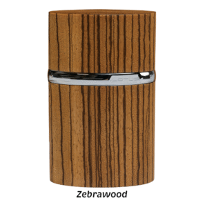 Brizard Triple Jet Table Lighter zebrawood