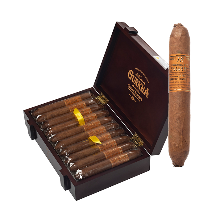 GURKHA CELLAR RESERVE 18-YEAR EDICIÓN ESPECIAL KRAKEN CIGARS 1 GURKHA CELLAR RESERVE 18-YEAR EDICIÓN ESPECIAL KRAKEN CIGARS