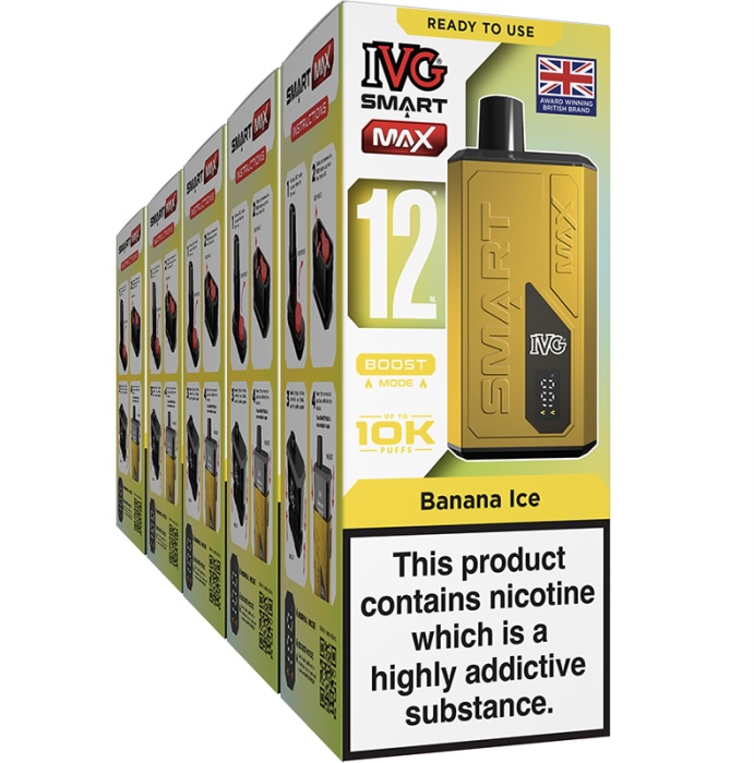 IVG Smart Max pod vape kit 5-pack 1 IVG Smart Max pod vape kit 5-pack