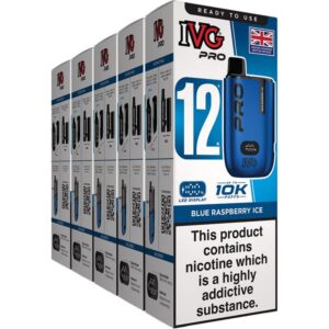 IVG Pro 12 pod vape kit 5-pack