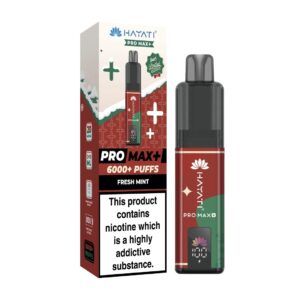 FRESH MINT HAYATI PRO MAX+ 6000 PUFFS KIT CHRISTMAS EDITION