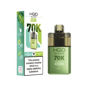 KIWI PASSIONFRUIT GUAVA / STRAWBERRY KIWI HQD GLOW AIR 70K PUFFS PREFILLED POD KIT