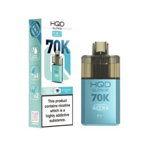 BLUEBERRY CHERRY CRANBERRY / BLUE RAZZ GB HQD GLOW AIR 70K PUFFS PREFILLED POD KIT
