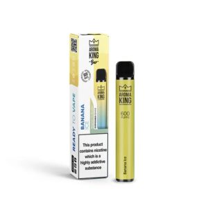 Aroma King Bar 600 Disposable Vape Banana Ice