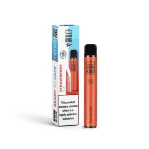 10mg Aroma King Bar 600 Disposable Vape Strawberry Ice