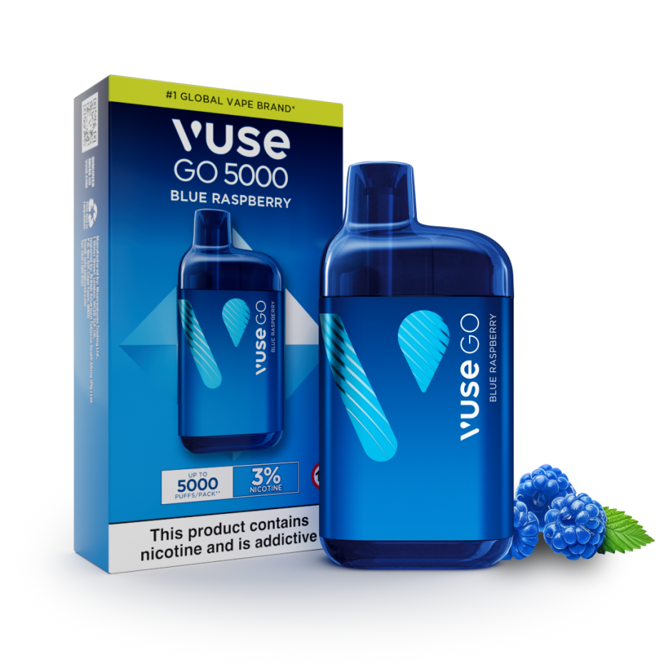 VUSE GO 5000 BLUE RASPBERRY 1 VUSE GO 5000 BLUE RASPBERRY