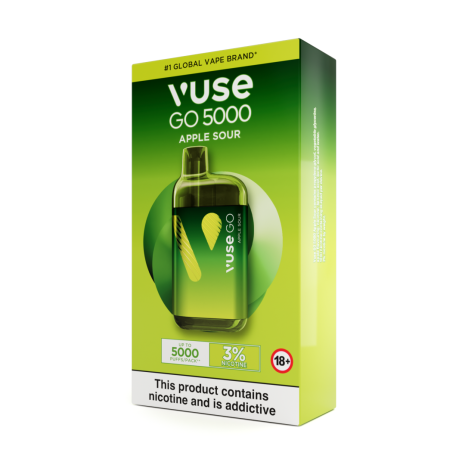 VUSE GO 5000 APPLE SOUR 3 VUSE GO 5000 APPLE SOUR - Image 3