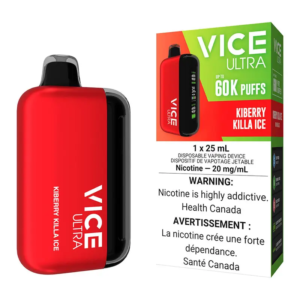Vice Ultra Disposable Vape Device – Kiberry Killa Ice