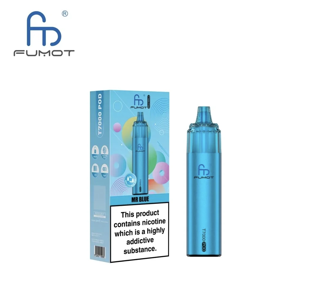 Fumot T7000 Puffs Prefilled Kit Dr Blue 1 Fumot T7000 Puffs Prefilled Kit Dr Blue