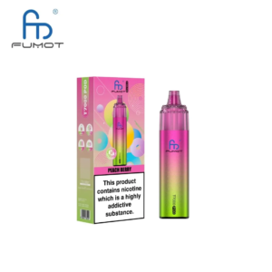 Fumot T7000 Puffs Prefilled Pod Kit Peach Berry