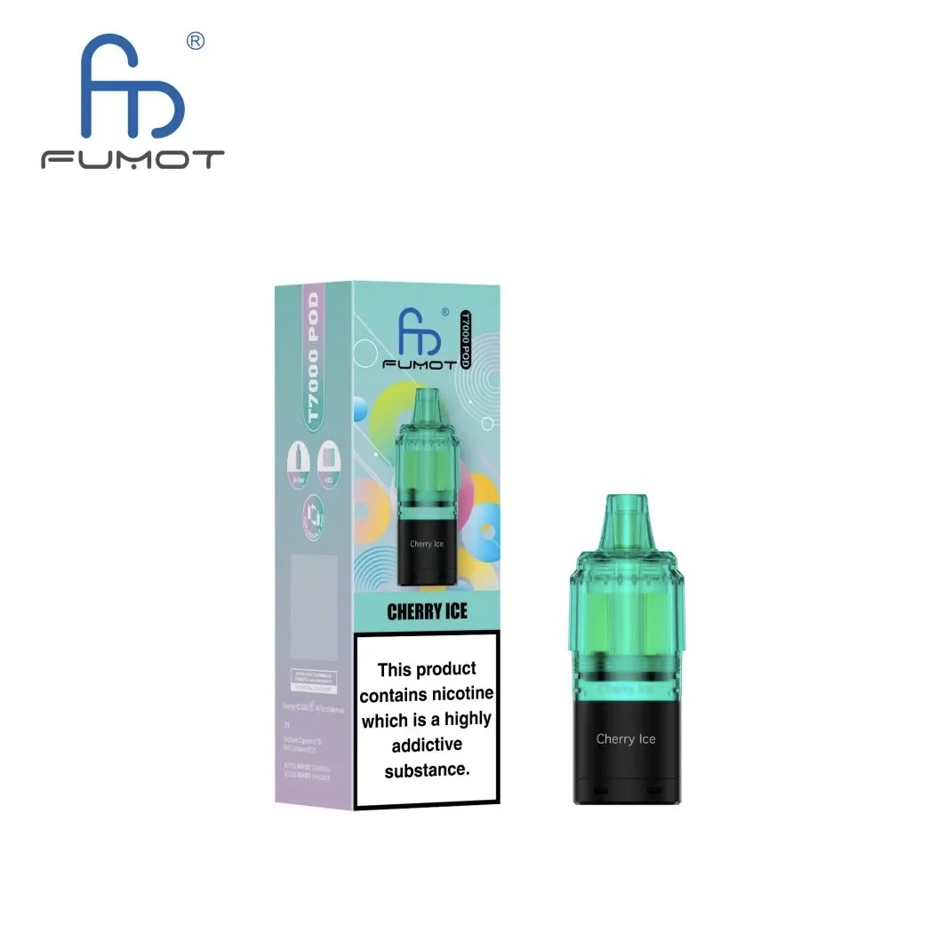 RandM Fumot T7000 Puffs Pod Cherry Ice 1 RandM Fumot T7000 Puffs Pod Cherry Ice