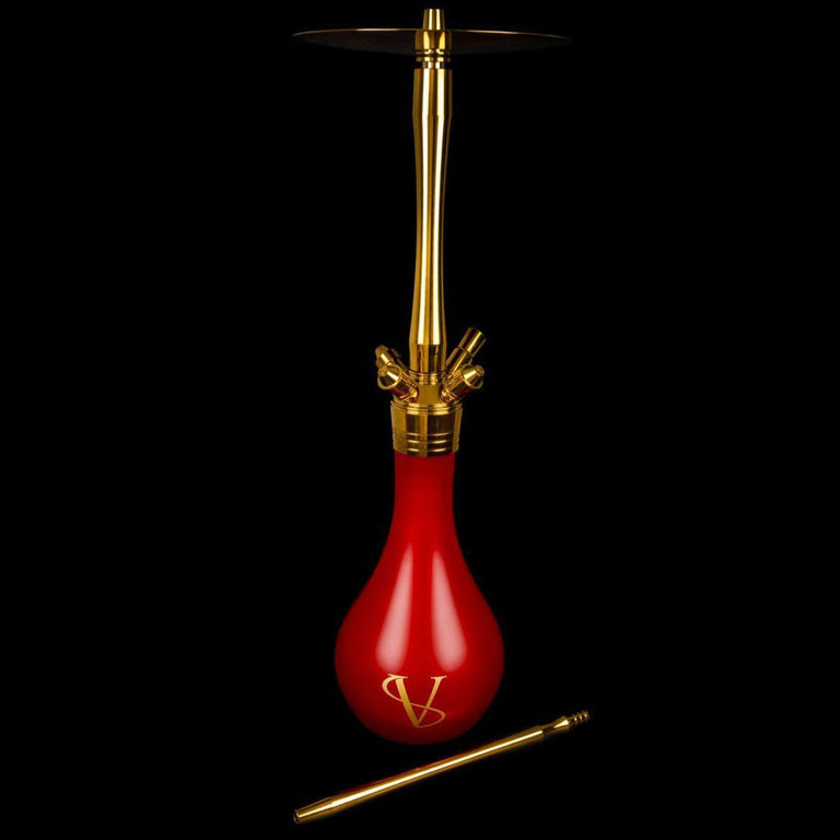 SAVACCO SV-RX HOOKAH - GOLD RED 1 SAVACCO SV-RX HOOKAH - GOLD RED