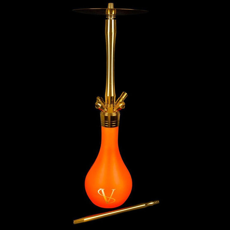 SAVACCO SV-RX HOOKAH - GOLD ORANGE 1 SAVACCO SV-RX HOOKAH - GOLD ORANGE