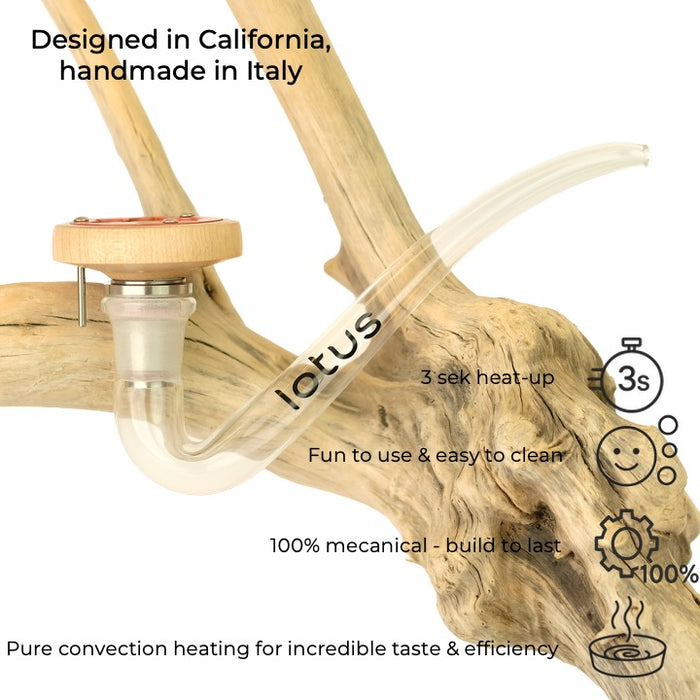 Vapman Lotus vaporizer kit - Maple 2 Vapman Lotus vaporizer kit - Maple - Image 2