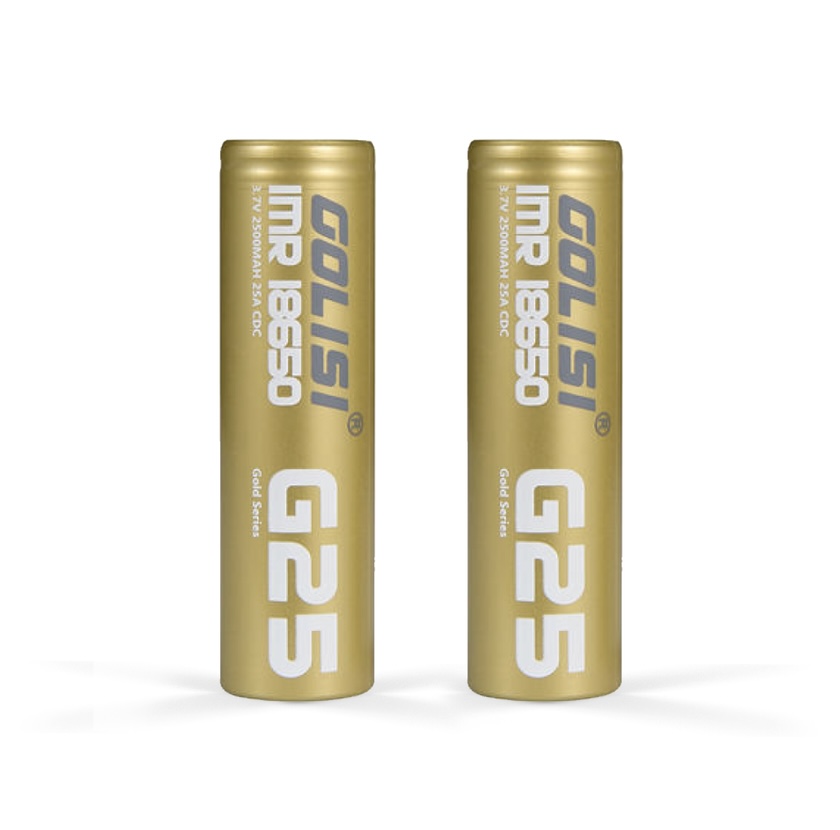2 PACK- GOLSI G25 2500MAH BATTERY 1 2 PACK- GOLSI G25 2500MAH BATTERY