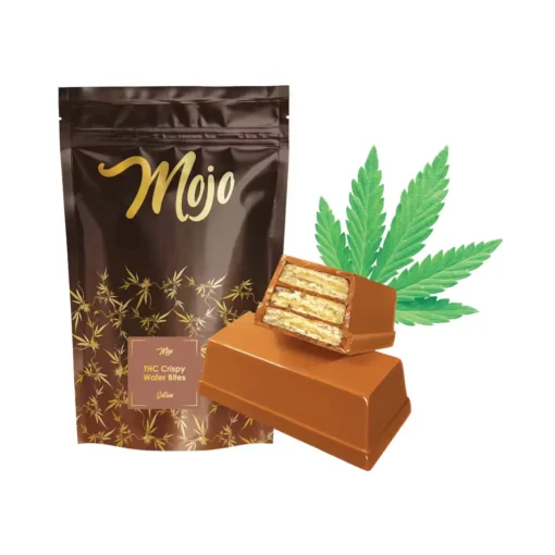 Mojo Chocolates – Crispy Wafer Bites (Sativa) – 100mg 1 Mojo Chocolates – Crispy Wafer Bites (Sativa) – 100mg