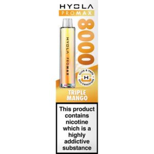 Hyola Pro Max 8000 pod vape kit 10ml – Triple Mango
