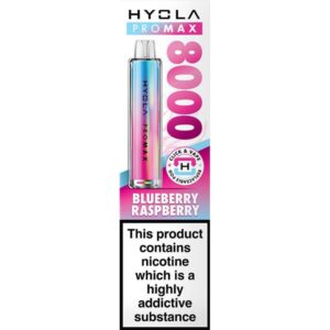 Hyola Pro Max 8000 pod vape kit 10ml – Blueberry Raspberry