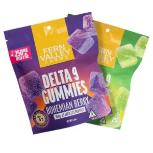 Mushroom-Infused Delta 9 Gummies | 10mg THC/1mg CBD