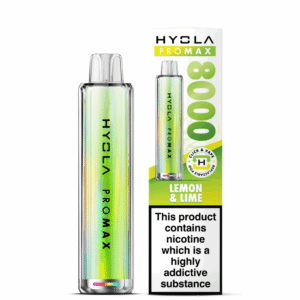 Hyola Pro Max 8000 pod vape kit 10ml – Lemon & Lime