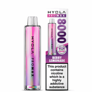 Hyola Pro Max 8000 pod vape kit 10ml - Berry Lemonade