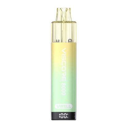 Uwell Viscore 8000 Prefilled Pod Vape Kit - Lemon & Lime 1 Uwell Viscore 8000 Prefilled Pod Vape Kit - Lemon & Lime