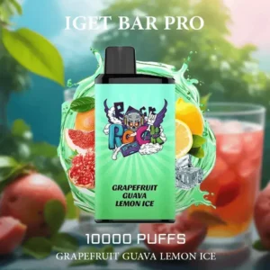 IGET Bar Pro 10000 Puffs- Grapefruit Guava Lemon Ice