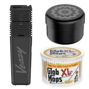 Veazy + Flower Mill Grinder + Glob Mops Bundle