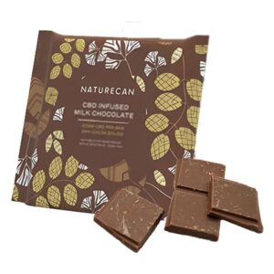 Naturecan CBD 20mg infused milk chocolate