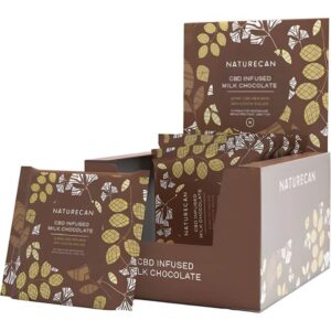 Naturecan CBD 20mg infused chocolate 10 pack