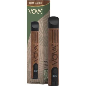 VOVA Plus - Volks Vaporizer - Brown Leather