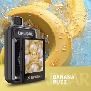 ALIBARBAR UPLOAD 25000 PUFFS – Banana Buzz