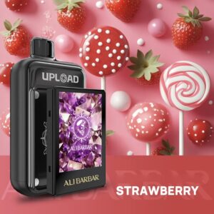 ALIBARBAR UPLOAD 25000 PUFFS – Strawberry Ice