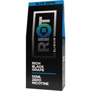 Rich black grape Riot BLCK EDTN 50ml twin pack