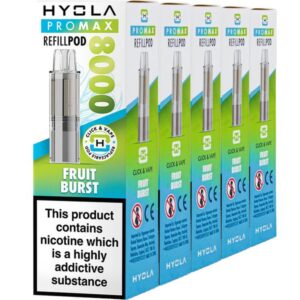 Hyola Pro Max 8000 pod & refill 5 pack