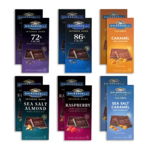 Ghirardelli Chocolate Bar Bundle (12 Bars)