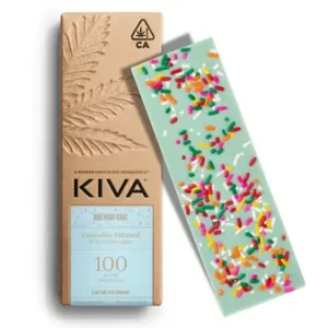 Birthday Cake White Chocolate Bar 100mg