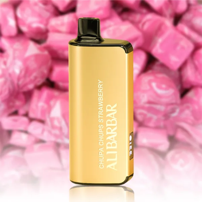 ALIBARBAR INGOT 9000 Puffs Chupa Chups Strawberry 2 ALIBARBAR INGOT 9000 Puffs Chupa Chups Strawberry - Image 2