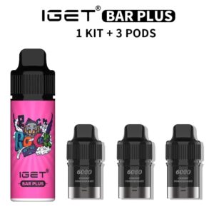 IGET Bar Plus Bundle (1 Kit + 3 Pods)