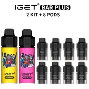 IGET Bar Plus Bundle (2 Kit + 8 Pods)