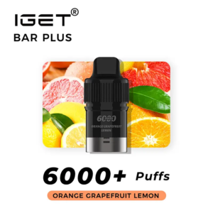Orange Grapefruit Lemon – IGET Bar Plus Pod 6000 Puffs