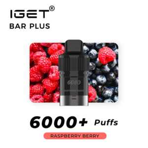 Raspberry Berry – IGET Bar Plus Pod 6000 Puffs