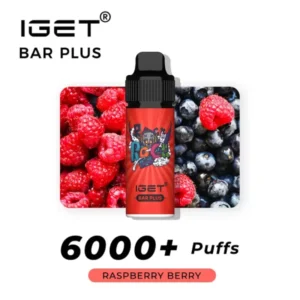 Raspberry Berry – IGET Bar Plus 6000 Puffs