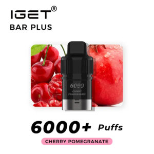Cherry Pomegranate – IGET Bar Plus Pod 6000 Puffs