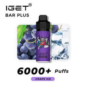 Grape Ice – IGET Bar Plus 6000 Puffs