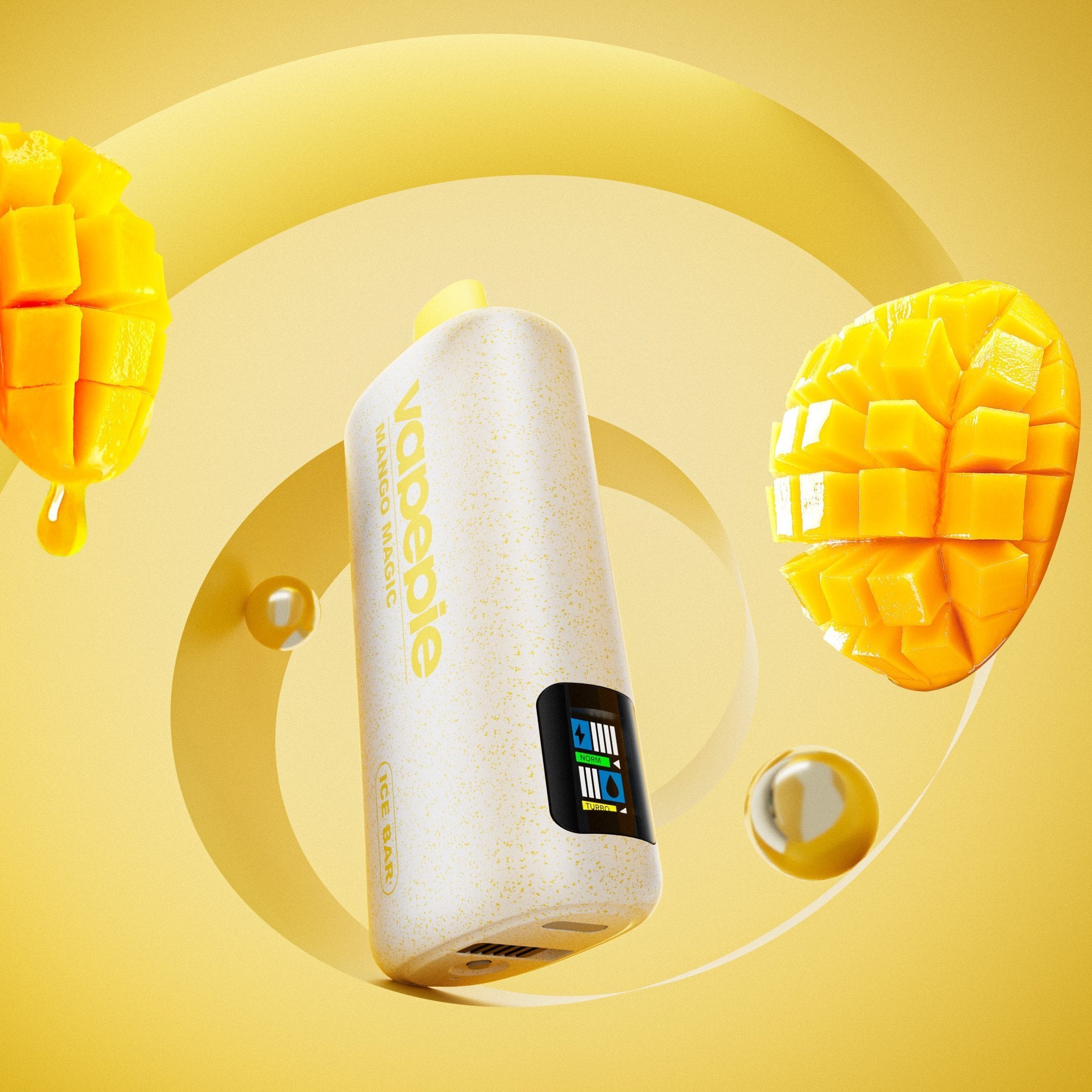 Vapepie Powergo 9800 Mango Magic 1 Vapepie Powergo 9800 Mango Magic