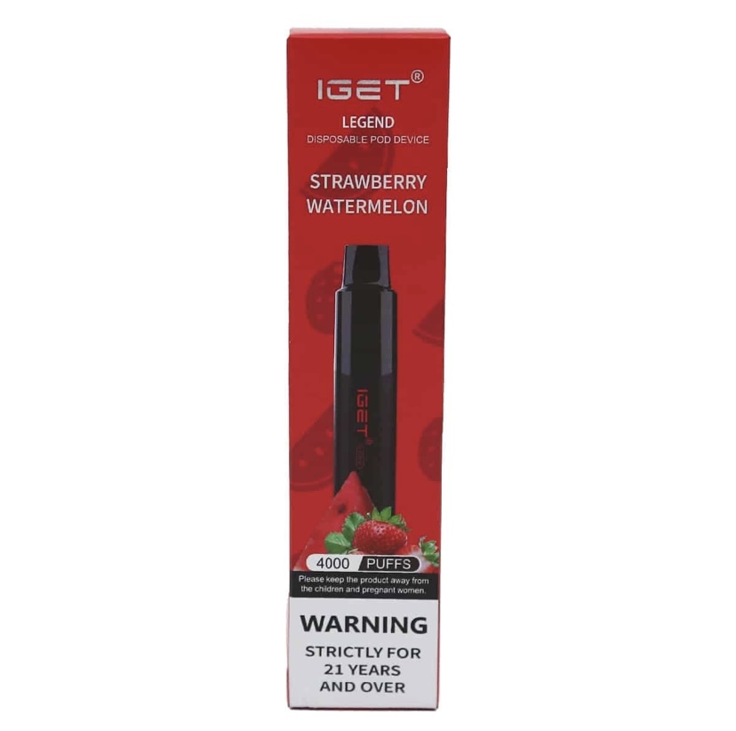 IGET Legend 4000 Puffs Strawberry Watermelon 5 IGET Legend 4000 Puffs Strawberry Watermelon - Image 5