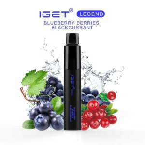 IGET Legend 4000 Puffs Blueberry Berries Blackcurrant